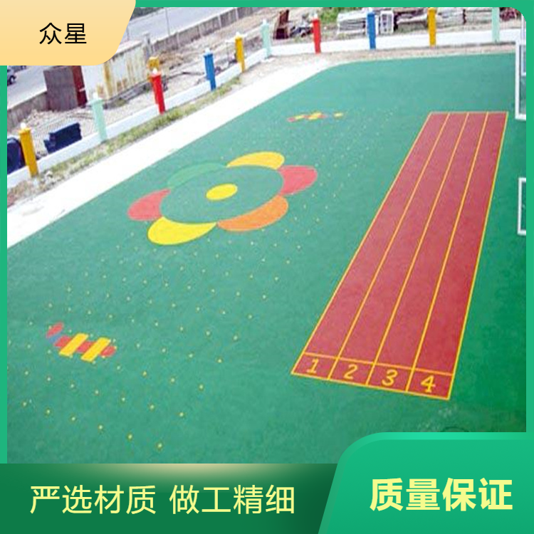 汕头市硅PU塑胶地坪 - 厂家